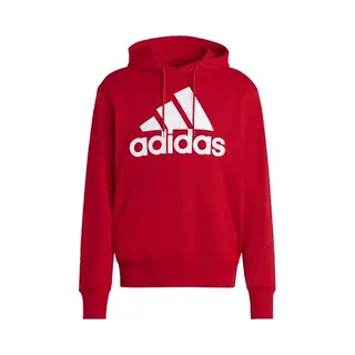 Adidas Herren Essentials French Terry Big Logo Hoodie, Better Scarlet/White, L
