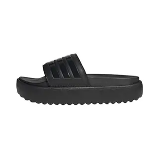 Adidas Damen Adilette Platform Slides, Core Black / Core Black / Core Black, 44.5 Eu