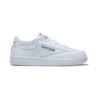 Reebok Women Club C 85 Sneaker, Ftwr White/Ftwr White/Gold Met, 4.5