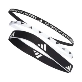 Haarbänder Adidas Schwarz/Weiß (x3)