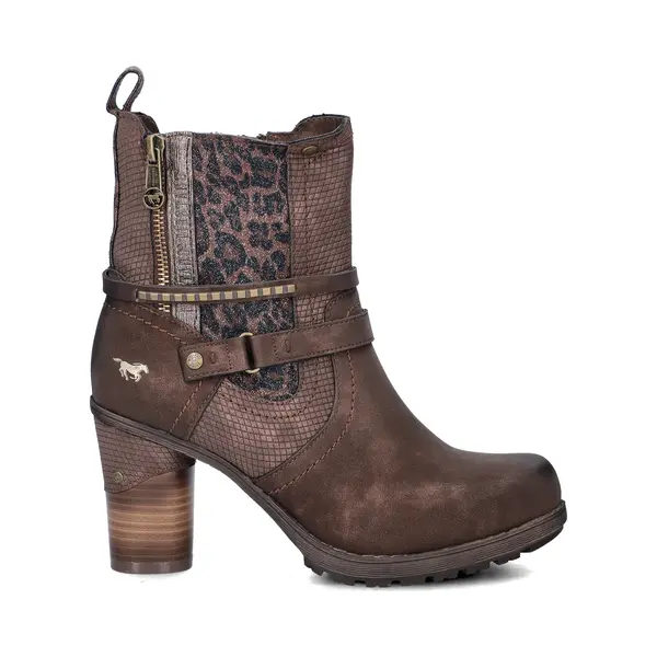 Mustang Dames Veterboot - Bruin - Maat 41 thumbnail
