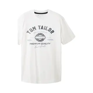 Tom Tailor Shirt Marine / Lichtblauw / Wit