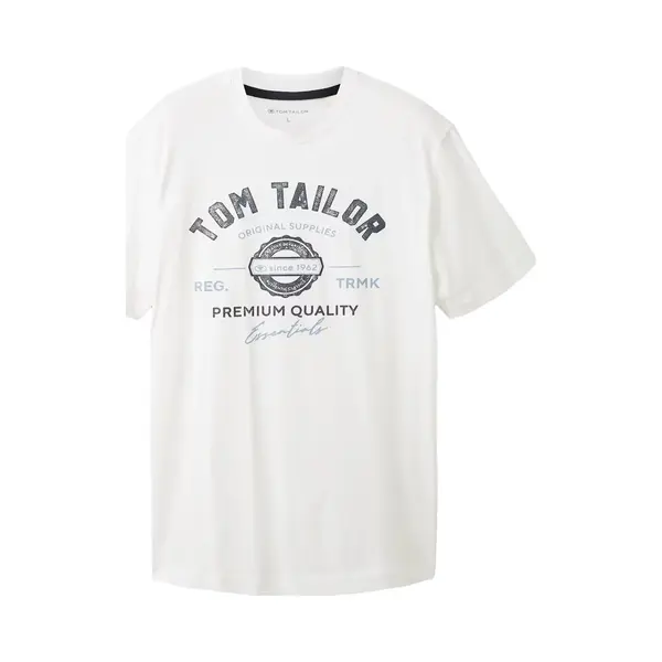Tom Tailor Shirt Marine / Lichtblauw / Wit thumbnail
