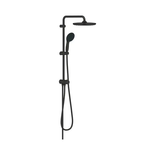 Grohe Vitalio Start System 250 douchesysteem Zwart thumbnail