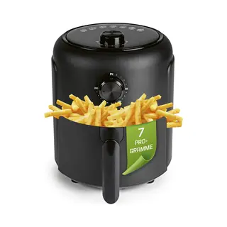 GOURMETmaxx Heißluftfritteuse 2, 3 L, Airfryer Mit Timerfunktion (60 Minuten Timer), 100 W, Nahezu Ohne Öl, Vorheizen & Warmhalten, 1000 W &, 8 In 1