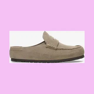 Birkenstock Naples Wrapped Dames Loafer - Taupe - Maat 41