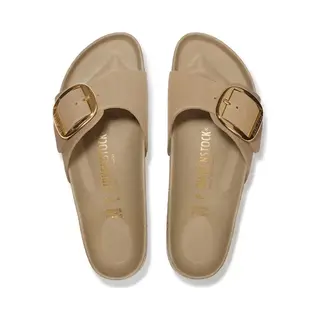 Birkenstock Madrid Big Buckle Tabacco Brown Gevet Leder