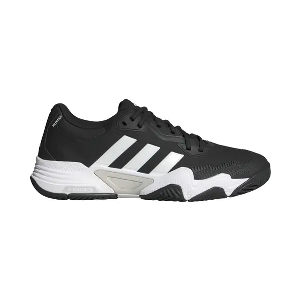 Adidas Herren Solematch Control 2 Tennis Shoes, Core Black/Cloud White/Silver Metallic, 44 Eu thumbnail