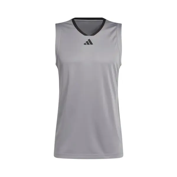 Adidas Performance Functioneel Shirt 'Basketball Legends' Grijs / Zwart thumbnail