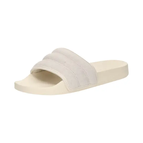 Adidas Unisex Adilette Noshower Slides, Wonder White/wonder White/wonder White, 38 Eu thumbnail