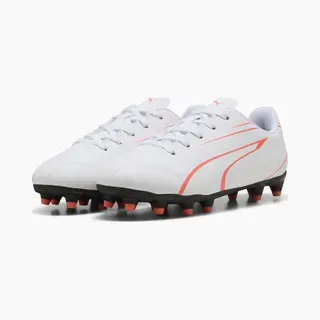 Puma, Unisex, Fussballschuhe, Vitoria Fg/Ag Jr (36), Weiss