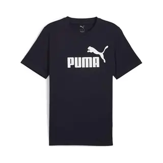 Puma Essentials No. 1 Logo T-Shirt Herren, Kleidung, Blau, L