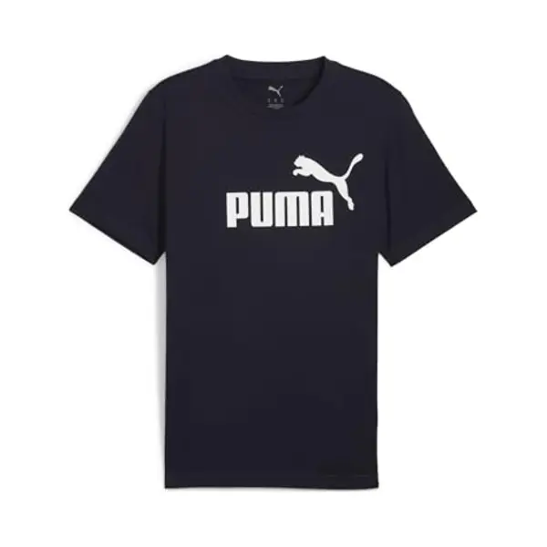 Puma Ess No. 1 Logo Tee Heren Tshirt - New Navy thumbnail