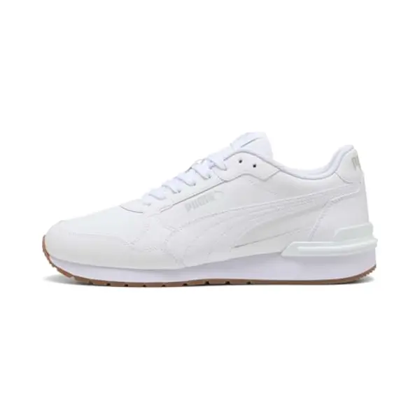 Puma Unisex St Runner V4 L Sneaker, White-Glacial Gray-Gum, 12 Uk thumbnail