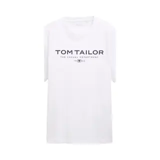 Tom Tailor Shirt Marine / Wit