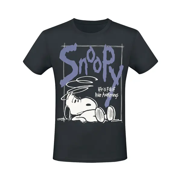 Peanuts Snoopy T-Shirt Schwarz In M thumbnail