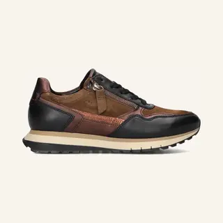 Gabor 378 Sneakers - Leer - Dames - Zwart - Maat 37, 5