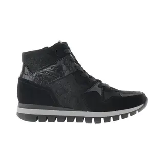 Gabor 755 Sneakers - Suède - Dames - Zwart - Maat 39