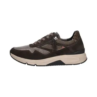 Gabor Rollingsoft Sneakers Brons Leer - Maat 42