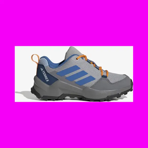 Adidas Unisex Kinder Terrex AX4S Hiking Shoes Kids, Grey Two/Glow Blue/Grey Three, 38 Eu thumbnail