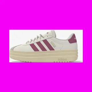 Adidas Vl Court Bold Beige Burdeos Laufschuhe Damen - 40