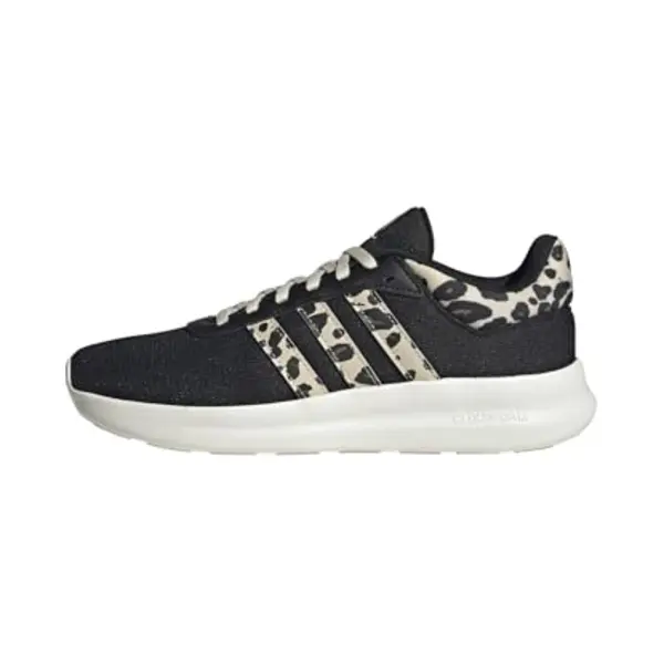 Adidas Damen Lite Racer 4.0 Shoes, Core Black/Crystal Linen/Silver Met., 40 2/3 Eu thumbnail