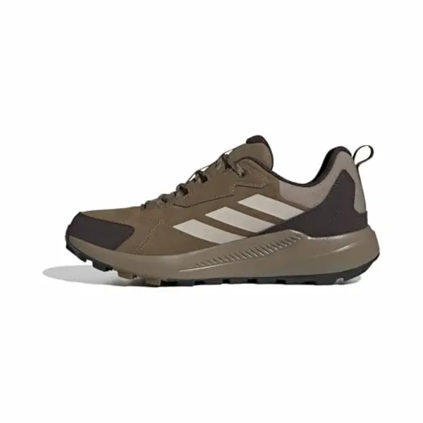 Adidas Herren Terrex Anylander Leather Hiking Shoes, Brown Oxide/Light Brown/Khaki Six, 44 Eu thumbnail