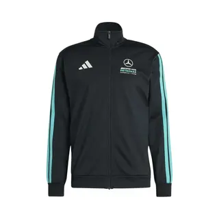 Adidas Mercedes Herren Trainingsoberteile - Schwarz - Größe M - Poly Mesh