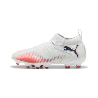 Puma - Future 8 Match Fg/ag Jr - Voetbal Schoen Firm Ground Jongens - Wit