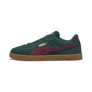 Puma Unisex Puma Club Ii Era, Wildleder-Sneaker, Green Terrain Ruby Shimmer, 45 Eu