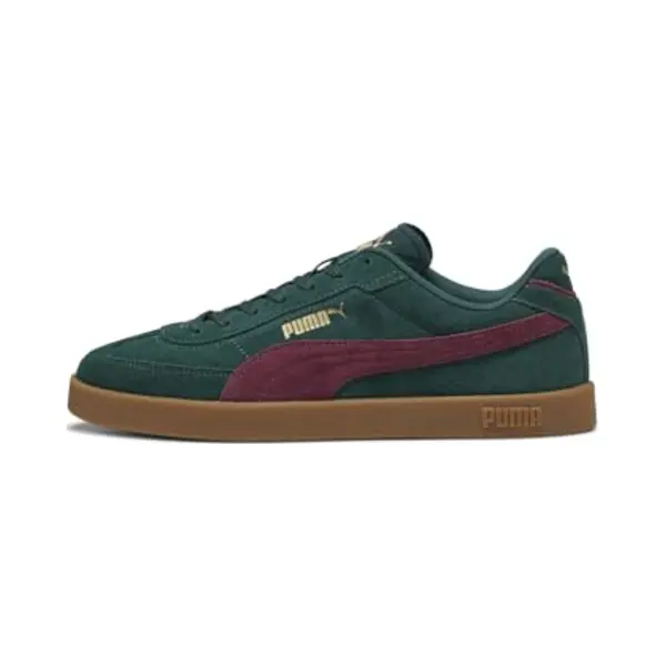 Puma Unisex Puma Club Ii Era, Wildleder-Sneaker, Green Terrain Ruby Shimmer, 45 Eu thumbnail