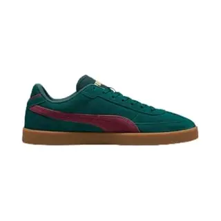 Puma Unisex Puma Club Ii Era, Wildleder-Sneaker, Green Terrain Ruby Shimmer, 41 Eu