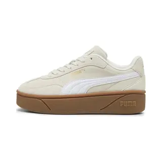 Puma, Vrouwen, Sneakers, Club Ii Era Platform Sd Wns, Wit, Grijs, (41)