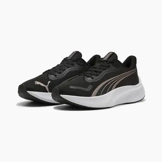 Puma Unisex Pounce LiteRoad Laufschuh, Puma Black Rose Gold, 41 Eu