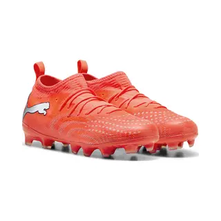 Puma Future 9 Match Fg/Ag Jr Fußball Männlich Orange, Weiß