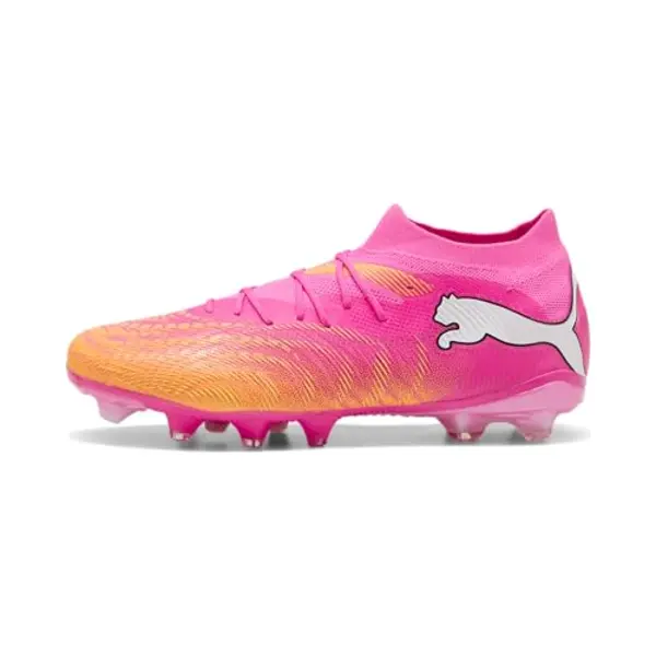 Puma Future 9 Match Fg/Ag Showtime - Pink/Gelb/Blau/Weiß, Größe 40 thumbnail