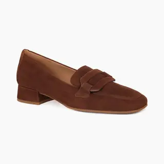 Gabor Chaussures à Enfiler Pour Femme - 4002.01 - Largeur F, Chocolat, 40.5 Eu