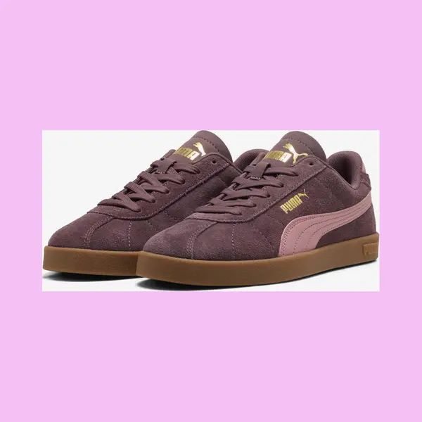 Puma Club Ii Sneaker Bordeaux/rosa/braun - 37 thumbnail