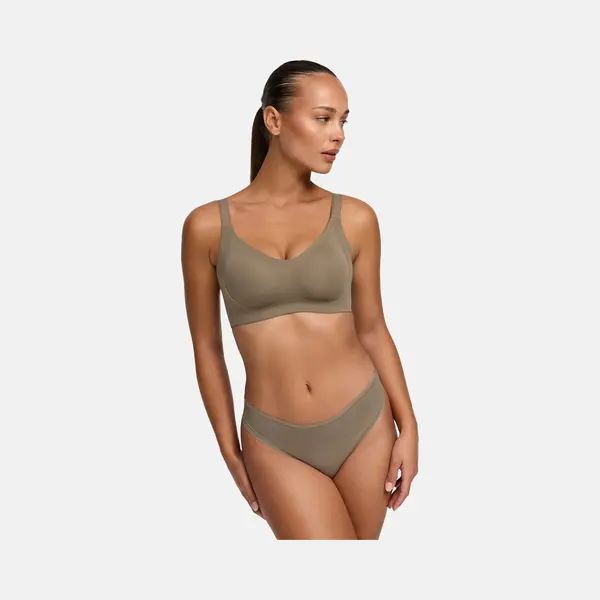 cfab Naadloze Compacte Push-up Bh - Taupe - 2XL thumbnail