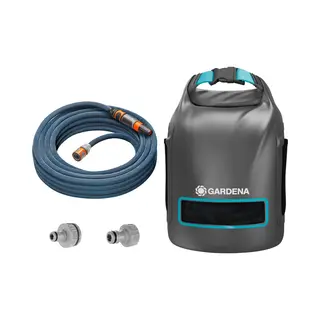 Gardena Liano garden hose 15 m Above ground Polyvinyl chloride (Pvc), Textile Black, Blue, Grey