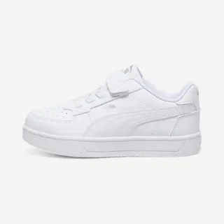 Puma Unisex Kinder Caven 2.0 Ac+ Ps Sneaker, White Silver Black, 34 Eu