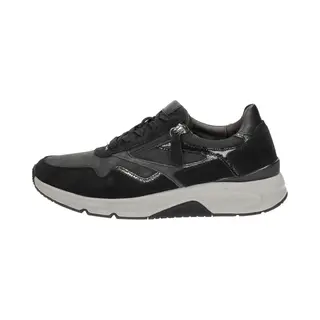 Gabor Rollingsoft Sneakers Grijs Suede - Dames - Maat 36.5