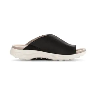 Gabor Rollingsoft Sensitive 66.812.67 - Dames Rollende Wandelsandaal - Zwart - Maat 42.5 (Eu) 8.5 (Uk)