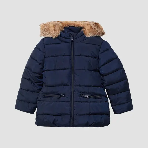 S.Oliver Steppjacke Mit Kapuze Und Fleece-Futter thumbnail