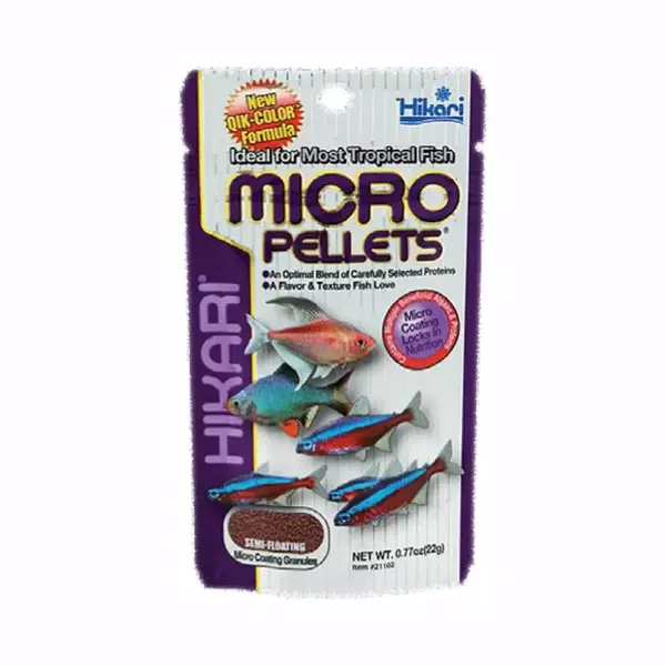 Hikari Tropical Micro Pellets Fischfutter Für Tropische Fische, 45 G, 2 Stück thumbnail