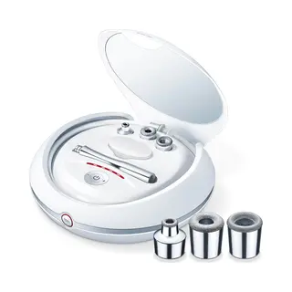 Beurer Mikrodermabrasionsgerät "Fc 100 Für Ein Revitalisierendes Peeling" Mit 5 Intensitätsstufen Und 3 Hochwertigen Aufsätzen