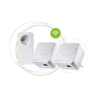 Devolo Magic 1 WiFi mini Network Kit 1200 Mbit/s Ethernet Lan Wit