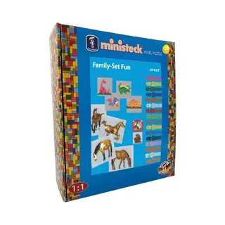 Ministeck Family Set Fun - Xl Box - 1800pcs