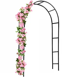 Gardebruk® Rozenboog Zwart 240x140x37cm
