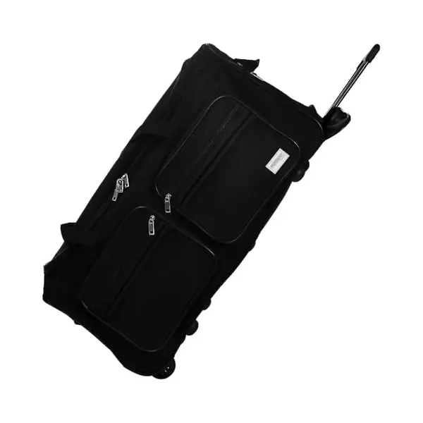monzana® Wheeled Holdall Black 85L thumbnail